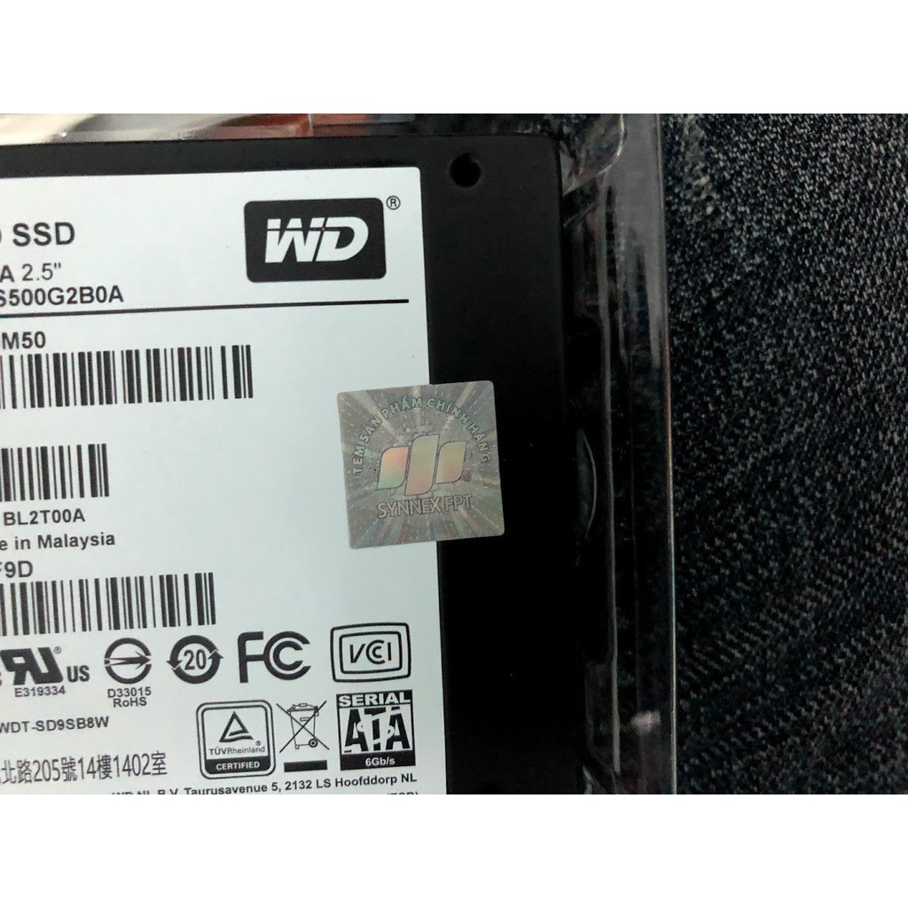SSD WD Blue 250gb 500gb SATA III. NEW - BH 5 năm - Hàng chính hãng