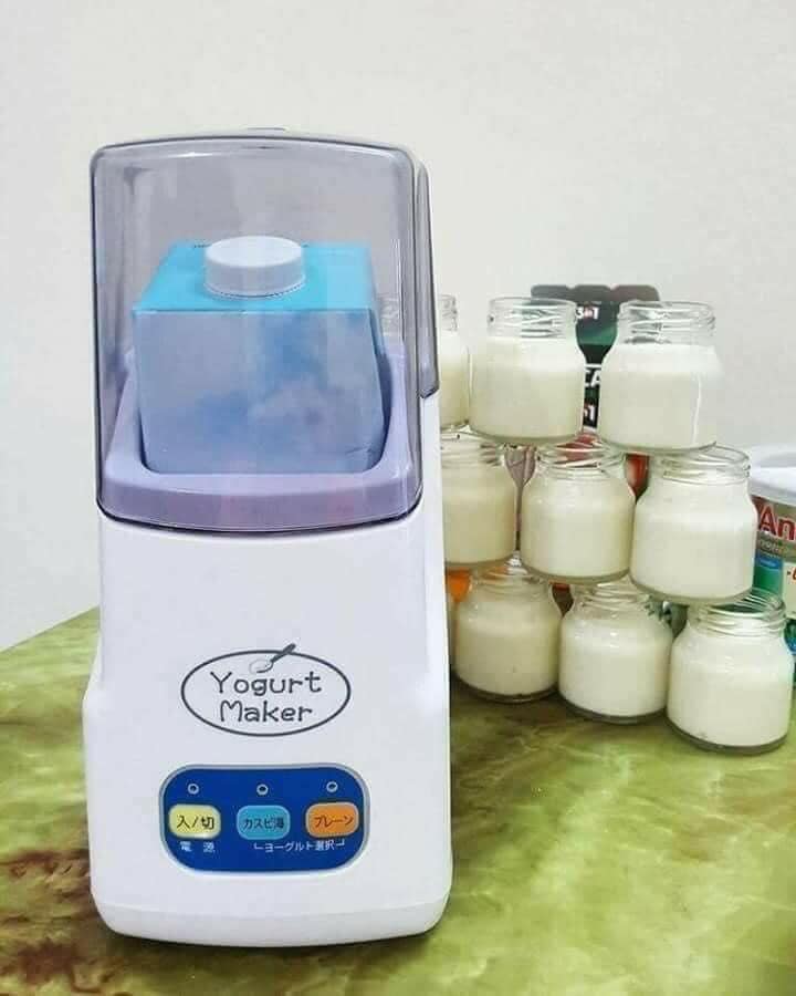 Máy làm sữa chua Nhật Bản Yogurt Maker 3 nút điều chỉnh, máy ủ sữa chua Nhật Bản, máy làm sữa chua uống