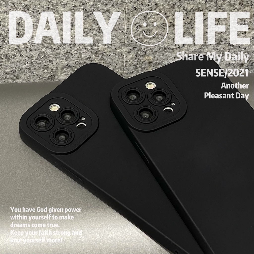 Ốp Điện Thoại Silicone Mềm Màu Nhám Thích Hợp Cho Iphone 13 Pro Max 12 11 Pro Max X Xs Max Xr 7 8 Plus