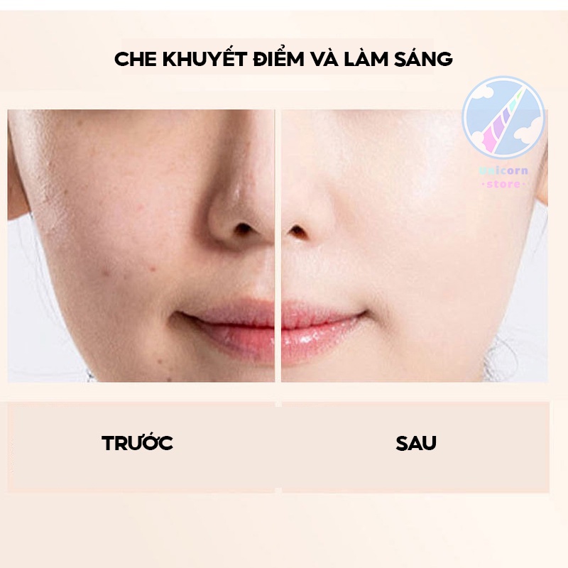 Che Khuyết Điểm Lâu Trôi Kiểm Soát Dầu Lameila High-Gloss Concealer NO1031