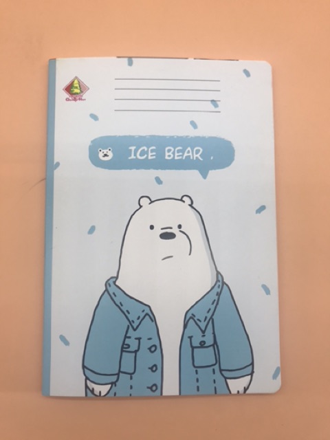 Vở Kẻ Ngang Ice Bear 72 Trang Dành Cho Học Sinh Trung Học
