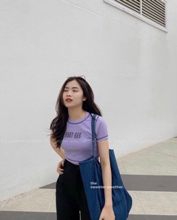 Áo croptop dady thêu [video + ảnh thật sp ]
