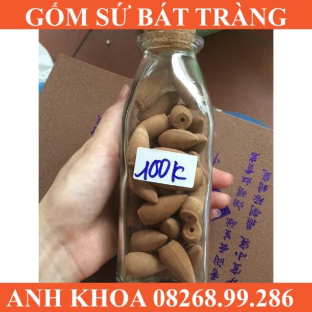 Nụ Trầm hương khói ngược - Gốm sứ Bát Tràng Anh Khoa