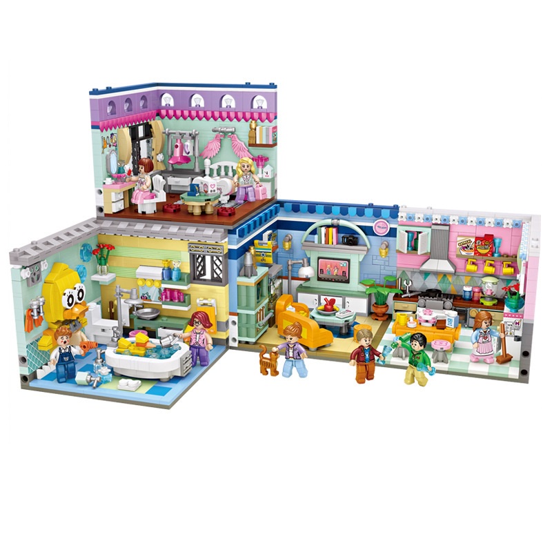 Đô chơi lắp ráp nhà búp bê hãng LOZ