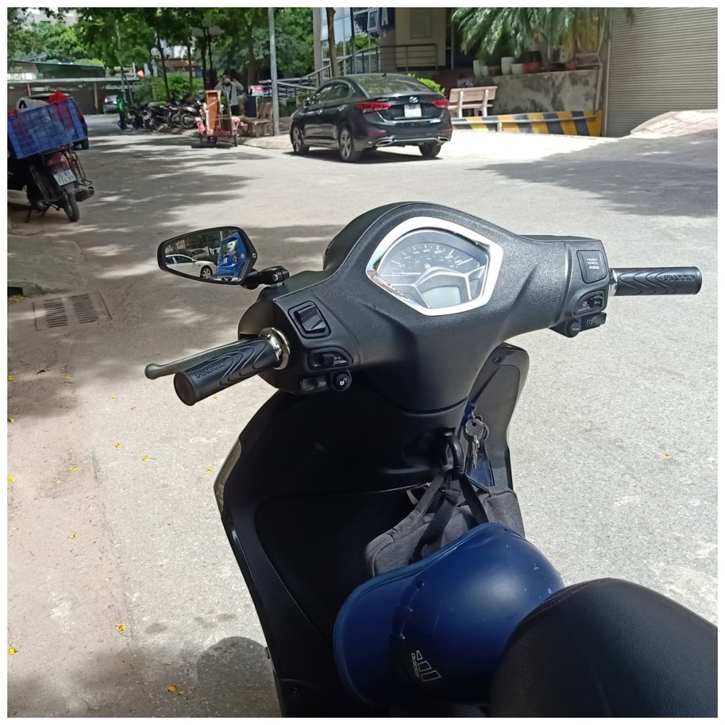 Kính chiếu hậu xe máy Vespa, Piagio, Yama, honda - Hàng đẹp