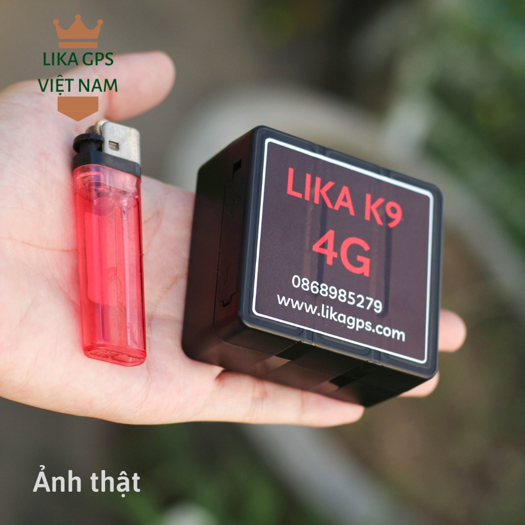 Thiết bị định vị không dây dùng pin LIKA K9 4G độ chính xác cao, bảo hành 1 năm