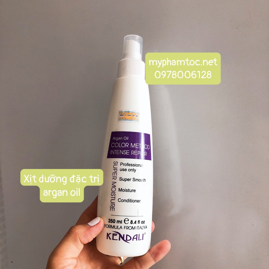 ✅ XỊT DƯỠNG KENDALI ARGAN OIL COLOR METHOD INTENSE PEPAIR 250ML