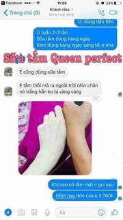 Sữa tắm Queen perfect