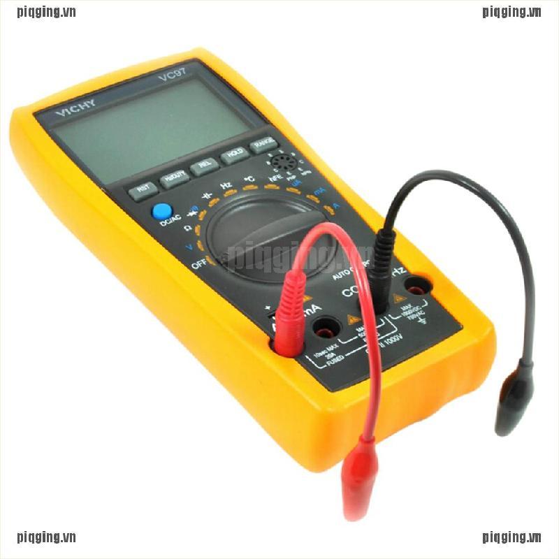 FLUKE VICHY 1 Cặp Đầu Kẹp Cá Sấu Kiểm Tra Đồng Hồ Vạn Năng