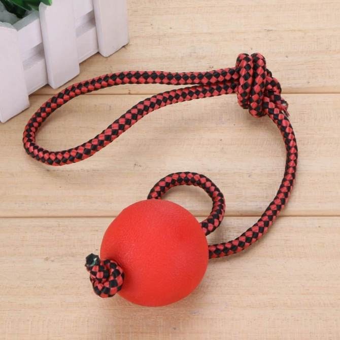 Đồ chơi chó thú cưng bóng thừng cao su - Size M