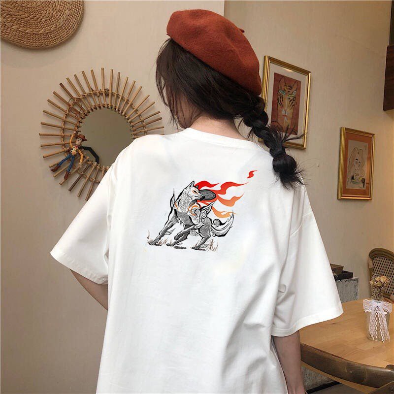 Áo thun form rộng tay lỡ Nhật Bản đẹp độc lạ vải dày mịn 2020T2330