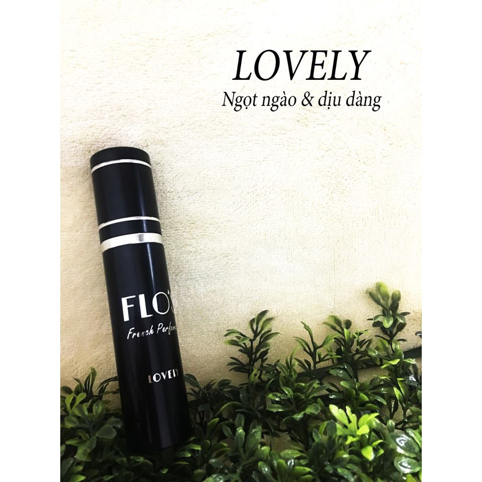 NƯỚC HOA PHÁP FLO'S _ LOVELY – 𝐍𝐠ọ𝐭 𝐧𝐠à𝐨 𝐯à 𝐝ị𝐮 𝐝à𝐧𝐠.