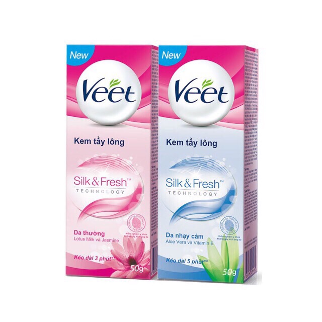 KEM TẨY LÔNG VÙNG KÍN VEET 25g AN TOÀN DỊU NHẸ CHO DA