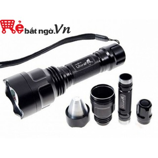 Đèn pin led  siêu sáng chống nước c8
