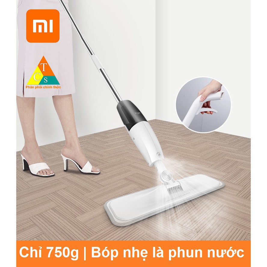 OQUM TYYD Cây lau nhà thông minh Xiaomi Deerma 2 trong 1 (Xịt nước & Lau) 48 20