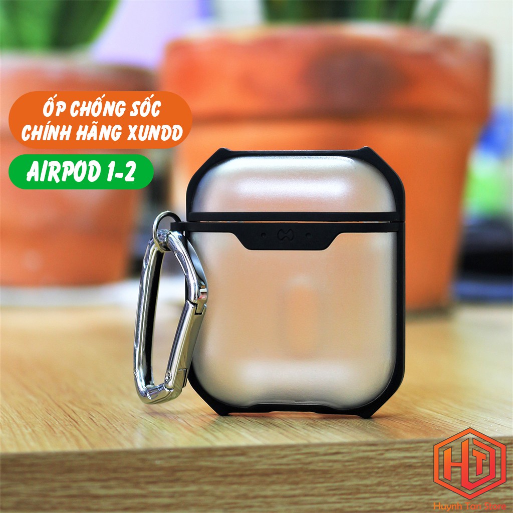 Ốp lưng Airpods 1 -2 , Airpod Pro chống sốc XUNDD chính hãng