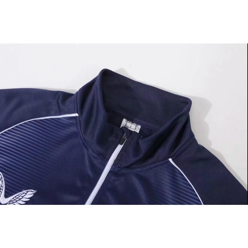 Áo Thun Bóng Đá Dây Kéo Nửa Người Màu Xanh Đậm 2021 2022 Glasgow Rangers 21/22