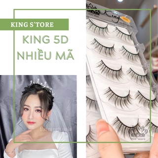 Lông Mi giả KING 5D nhiều mã chồn gân trong nam châm tự nhiên