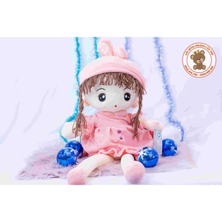 Gấu bông búp bê hình bé gái hàng cao cấp 70 cm