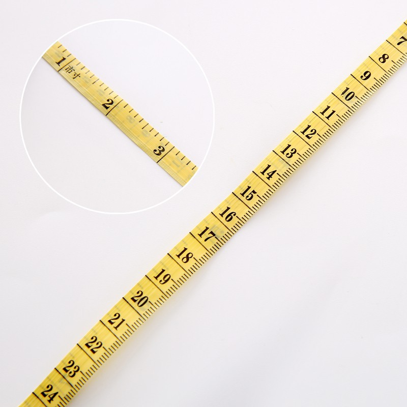 Thước dây đo eo dây vải bản nhỏ 1m5, hỗ trợ tập thể dục giảm mỡ bụng tại nhà lên 6 múi eo thon