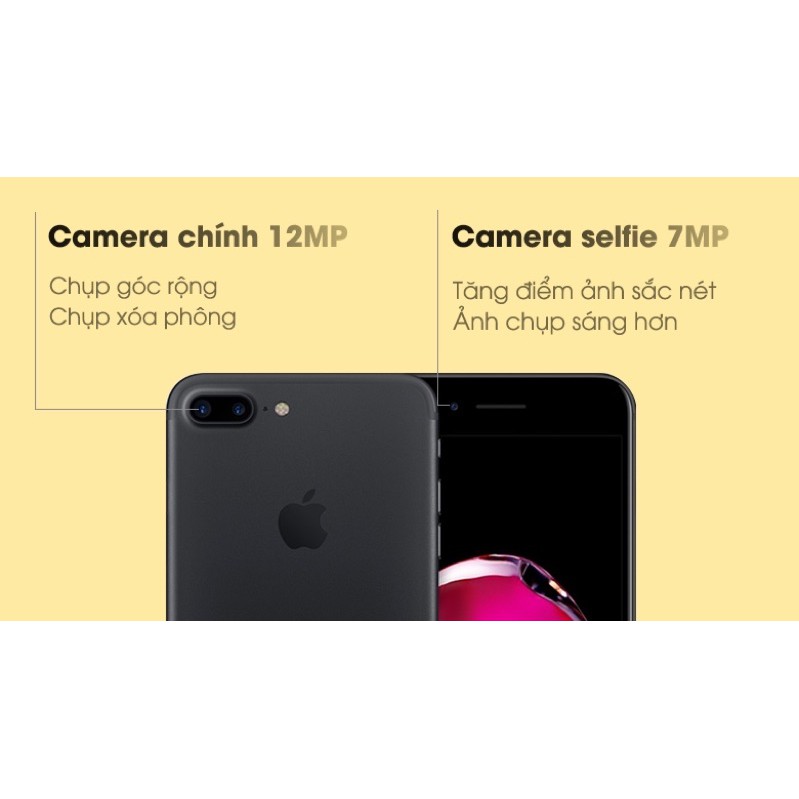 Điện Thoại Apple Iphone 7 Plus 3GB/32GB Bản lock. Hàng chính hãng, like new  đẹp 90%.