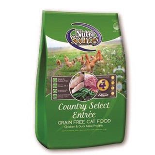 NUTRISOURCE GRAIN FREE , THỨC ĂN CAO CẤP KHÔNG NGŨ CỐC CHO MÈO XANH LA 3KG.
