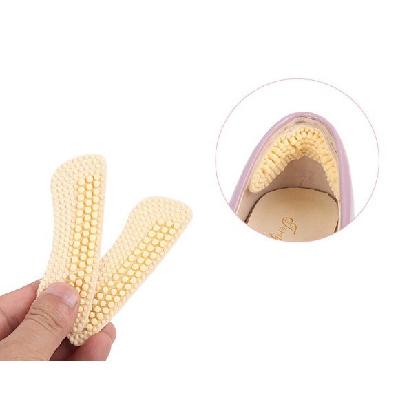 Miếng lót giày 4d tiện dụng Heel Liner 9.3x2.5cm ,tạo cảm giác thoải mái cho chân, dễ làm sạch