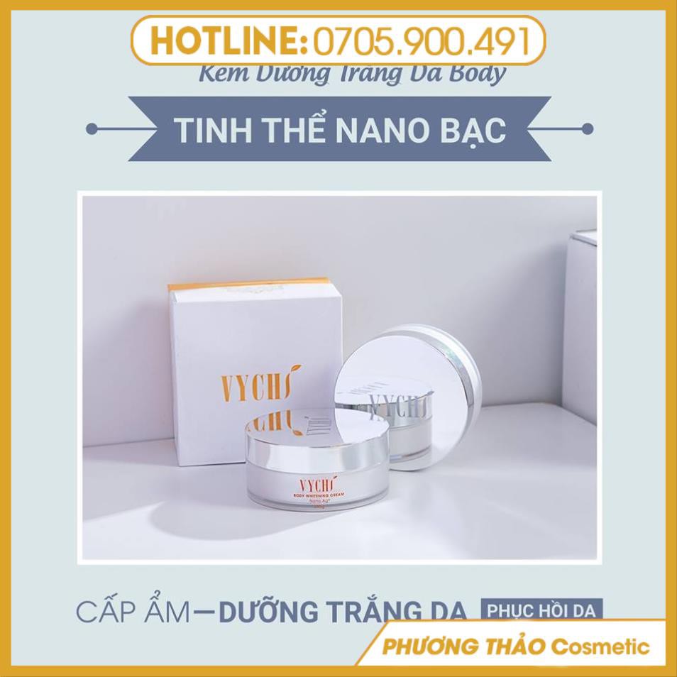 [CHÍNH HÃNG] Kem body Nano Body Whitening Cream - Kem dưỡng trắng da body tinh thể Nano - Vychi