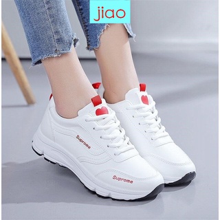 Giày thể thao daphne màu trắng mới dễ phối đồ thời trang mùa thu 2021 cho nữ