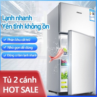 Tủ lạnh 2 ngăn 118 lít thương hiệu làm lạnh nhanh ngăn đá và ngăn lạnh giữ