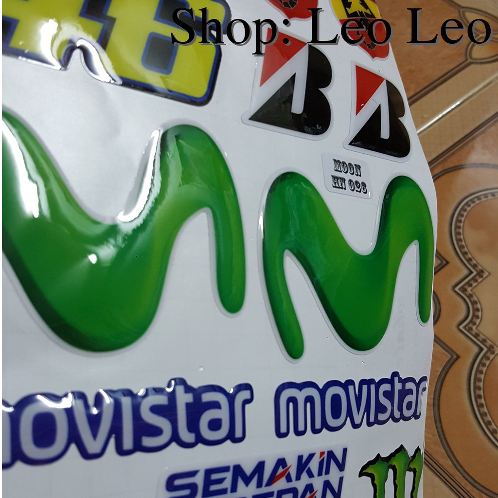 Tem decal PHỦ KEO NỔI