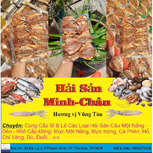 CÁ CHỈ VÀNG HAI NẮNG DẺO - CÁ CHỈ VÀNG 2 NẮNG VŨNG TÀU NGON, LOẠI 1