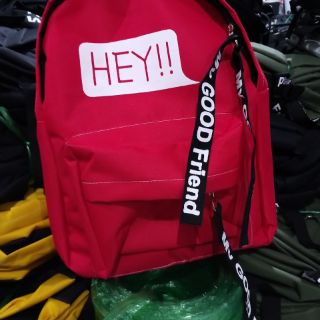 Balo thời trang kèm ví - SET 2 MÓN HEY