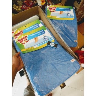 Thảm Microfiber 3M Scotch Brite cao cấp thấm hút 40cmx60cm