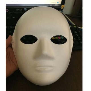 Mã M025 - Mặt nạ cosplay loại trơn tự vẽ