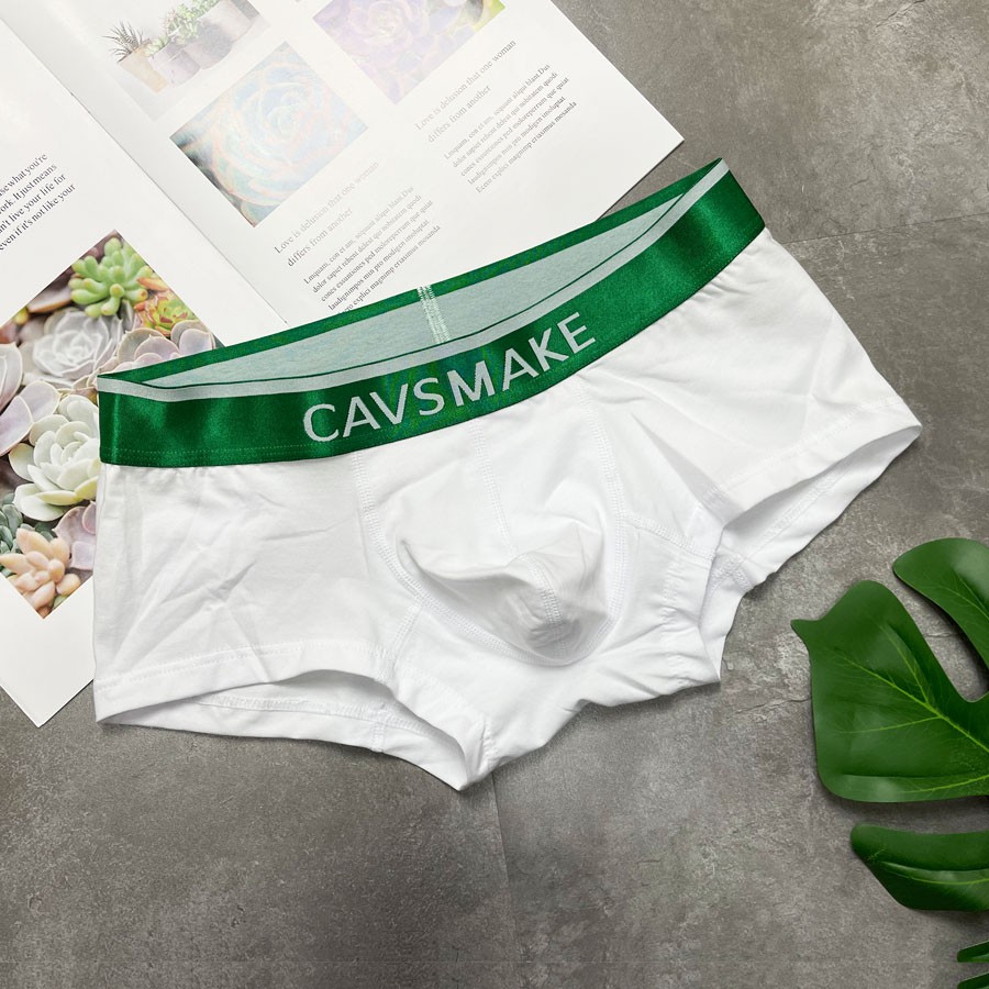 QUẦN LÓT NAM - BOXER Đai Xanh Siêu Cá Tính - Thun Mịn