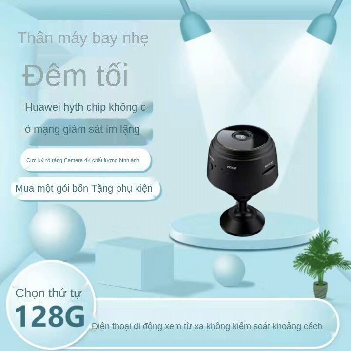 Camera nhỏ màn hình không dây độ nét cao nhìn ban đêm kết nối từ xa di động wifi thông minh điện thoại đầu dò <