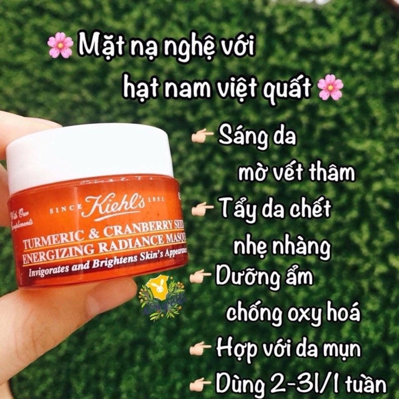 Mask  Kiehl’s nghệ và đất sét 14ml