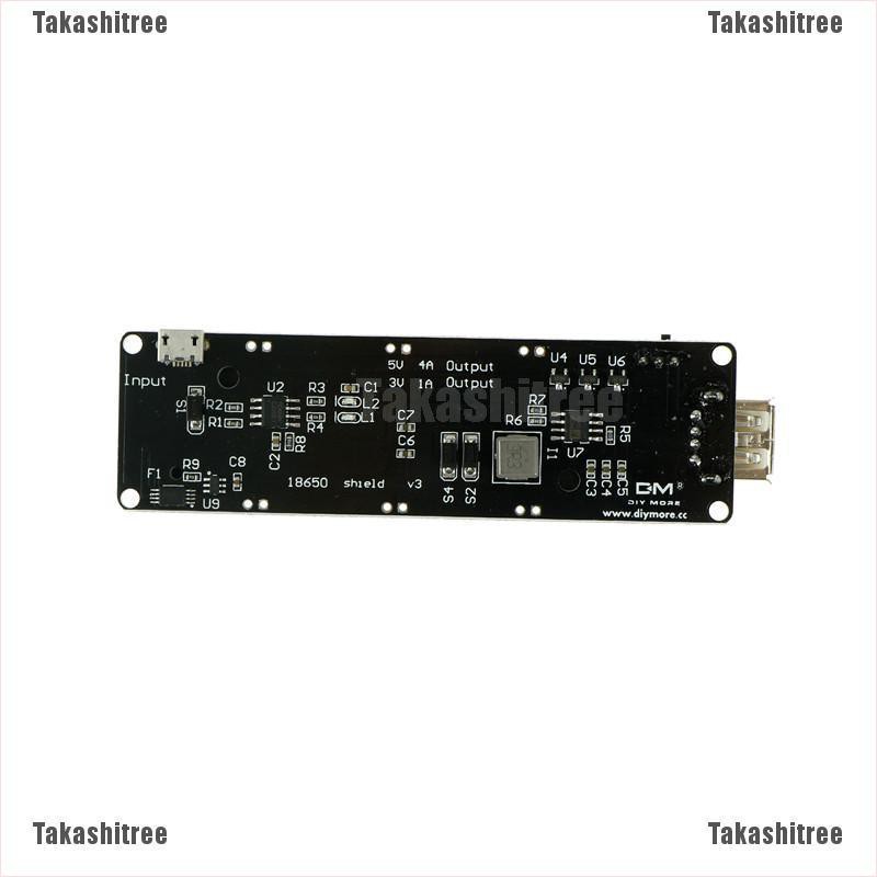 Bảng Mạch Micro Usb Wemos Esp32 18650 Shield V3 Esp-32 Led Cho Arduino Raspberry