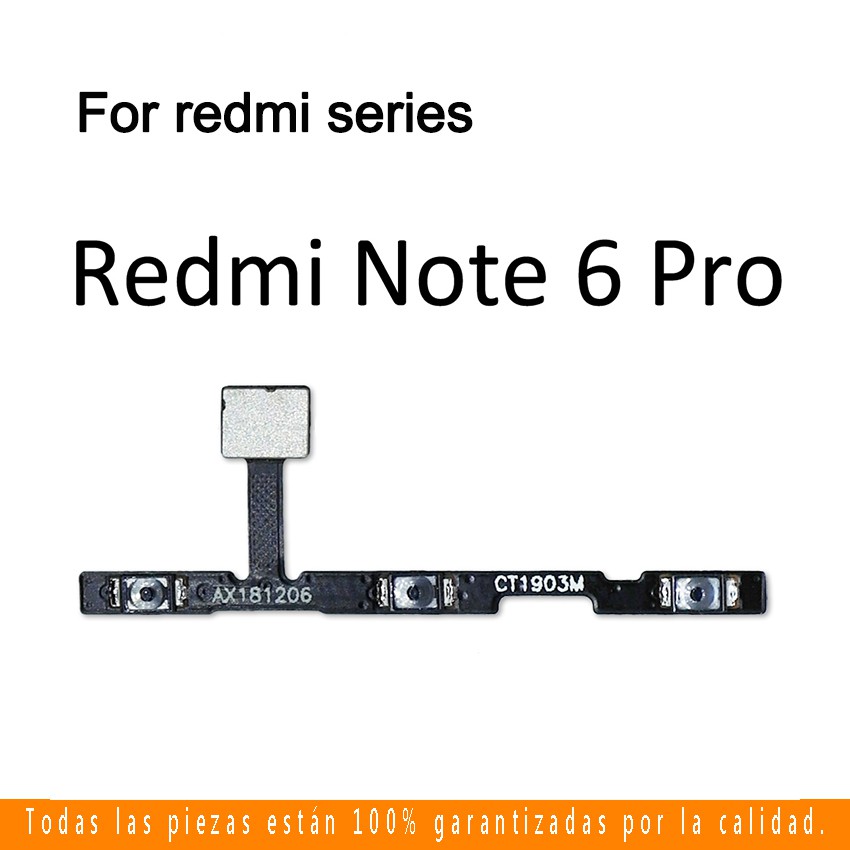 Mạch Nút Âm Lượng Cho Điện Thoại XiaoMi Redmi Note 8T 8 7 6 Pro 8A 7A 6A S2