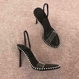 Sandal nữ quai trong đính đá đẹp