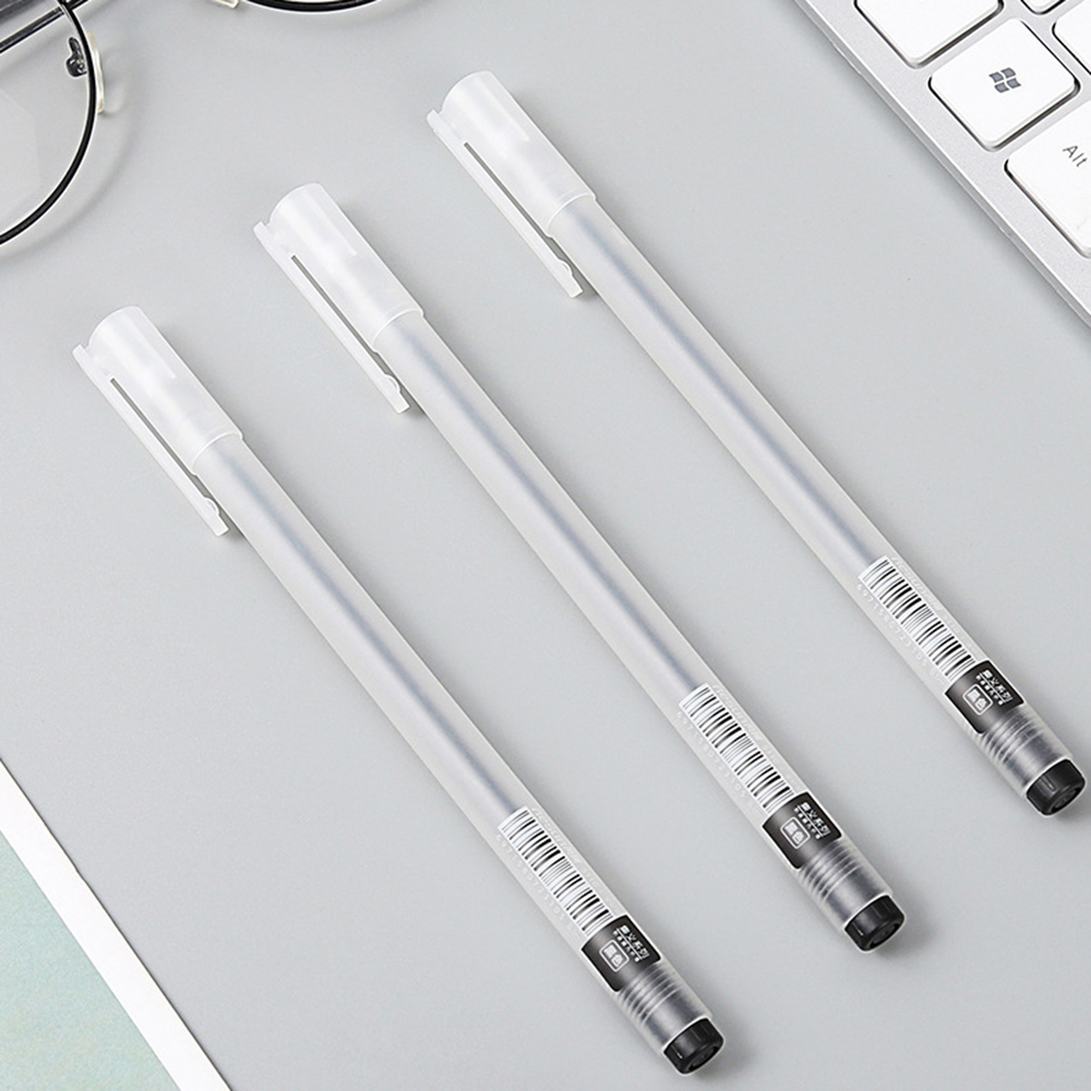 Bút Bi Mực Màu Đen / Đỏ / Xanh Dương Ngòi 0.5mm