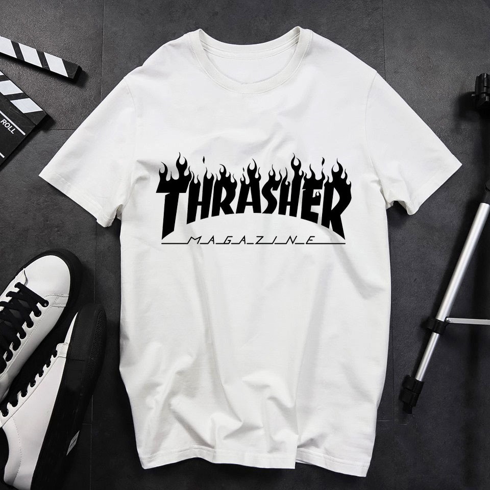 Áo thun unisex nam nữ,🚚 FREESHIP 🚚 chất liệu cotton thoáng mát, với logo thrander cực cool