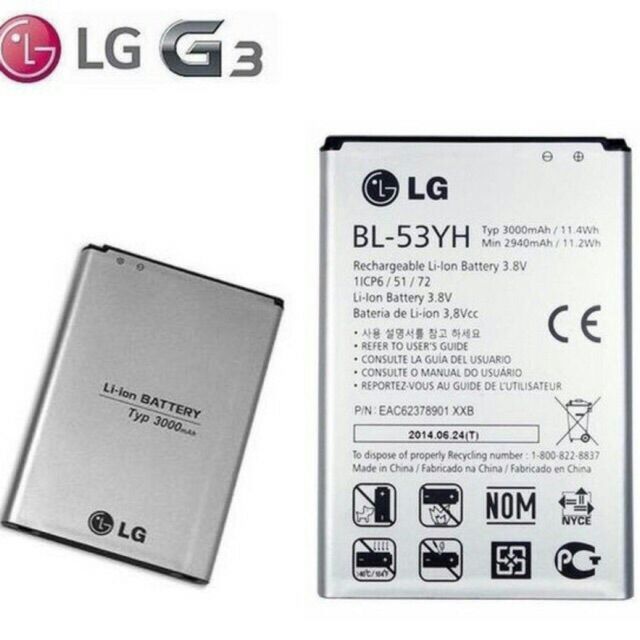 Pin LG G3 xịn chính hãng