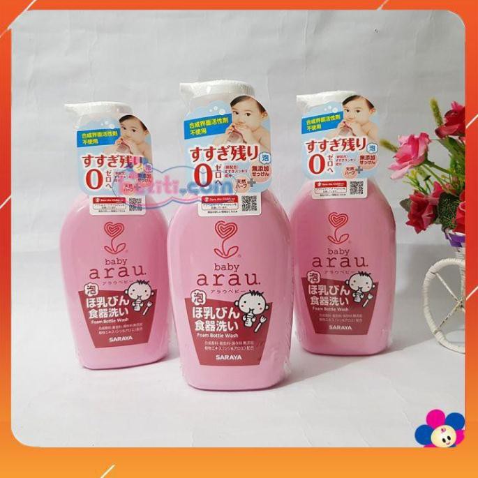Nước rửa bình Arau Nhật [FREE SHIP_CHUẨN AUTH NỘI ĐỊA] 500ml