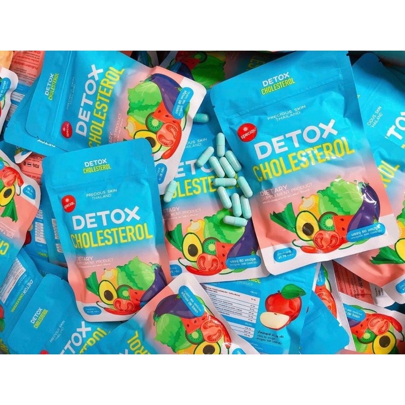 Giảm cân de.tox cho.les.te.rol là sản phẩm giúp khử mỡ săn chắc cơ thể đang được rất nhiều chị em tin dùng