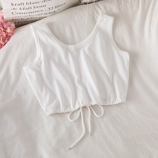 ÁO CROPTOP BA LỖ THẮT DÂY A3BLTD