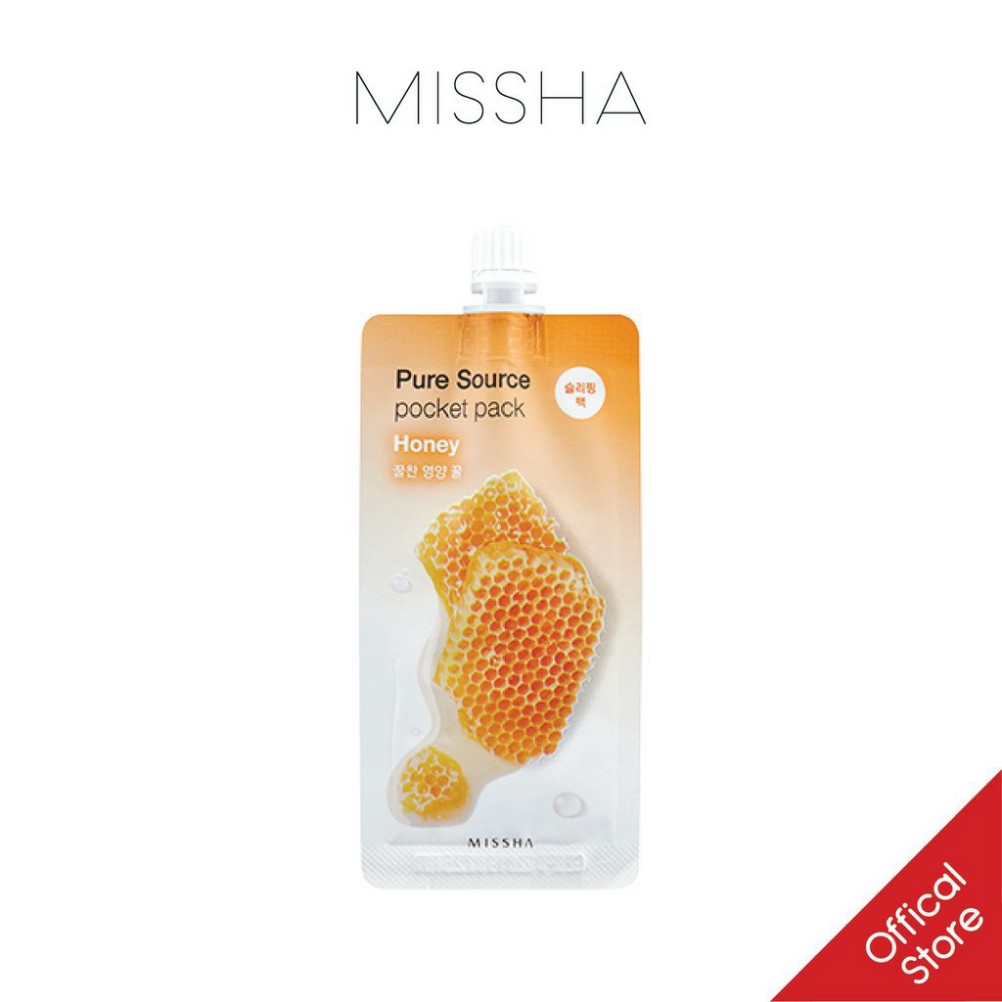 Mặt Nạ Ngủ Missha Pure Source Pocket Pack Sleeping Pack 10ml mỹ phẩm chính hãng