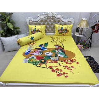 Drap thun lạnh 5D cao cấp ( 3 màu)