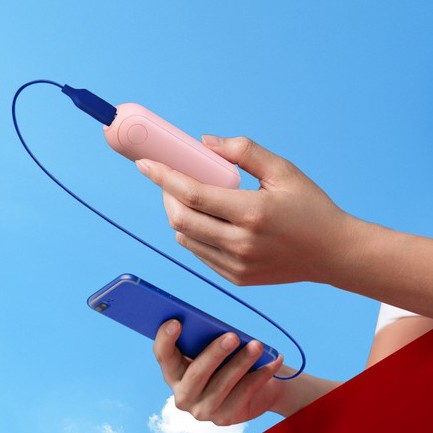 Quạt cầm tay gấu xinh mini đa năng nhỏ gọn kiêm sạc dự phòng | BigBuy360 - bigbuy360.vn